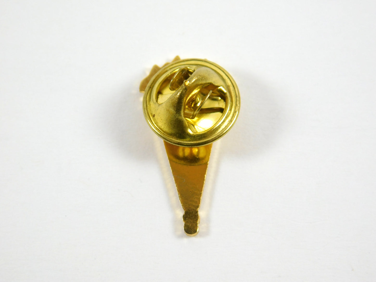 Vintage Statesmen Torch Gold Tone Lapel Pin