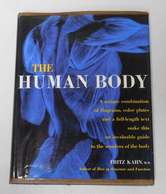 Vintage 1965 The Human Body Book by Fritz Kahn, M.D.