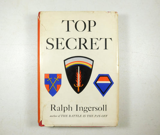 Vintage 1946 Top Secret by Ralph Ingersoll Book