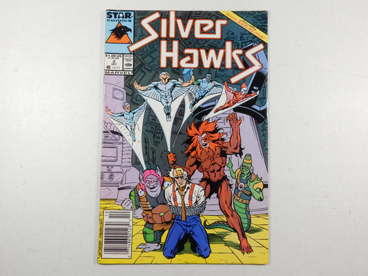 1987 Silver Hawks #2 Marvel Star Comic Book