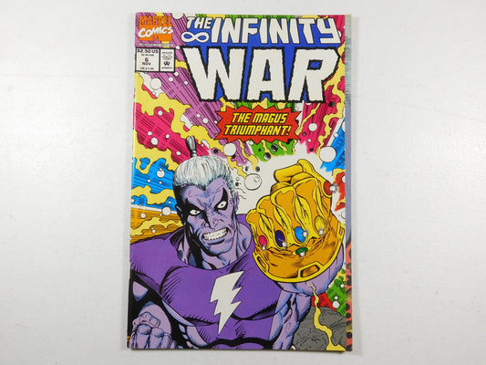 1992 The Infinity War #6 Marvel Comic Book