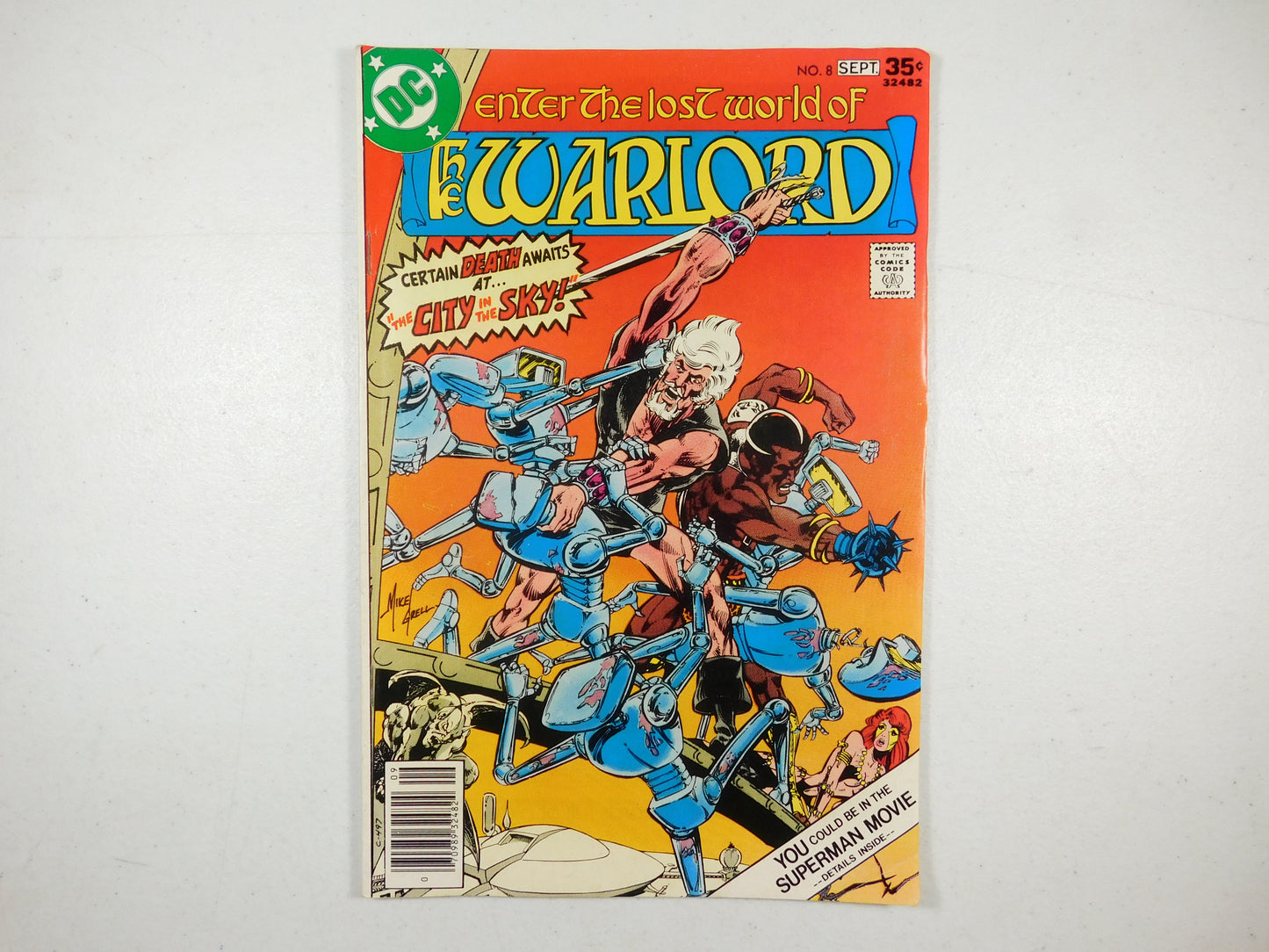 1977 Enter the Lost World of The Warlord #8 DC Comic Book