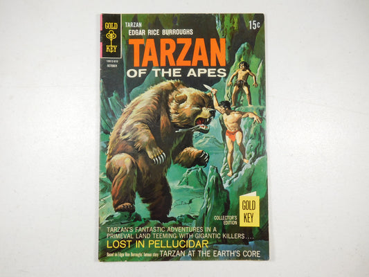 1968 Tarzan of the Apes #180 Lost in Pellucidar Gold Key Comic Book