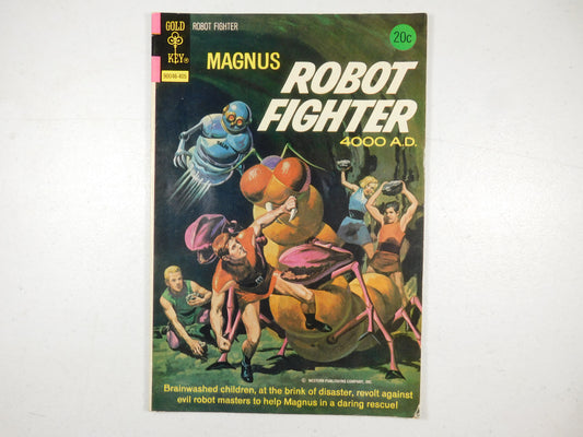 1974 Robot Fighter #35 Gold Key Comic Book