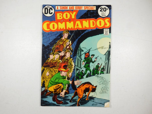 1973 Boy Commandos #2 DC Comic Book