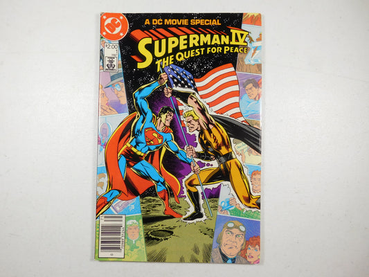 1987 Superman IV The Quest for Peace DC Movie Special Comic Book #1