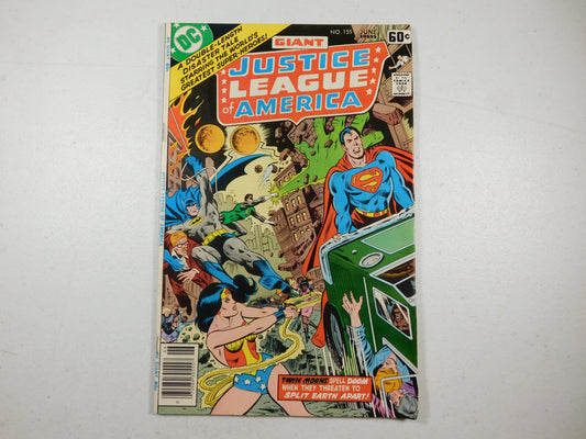 1978 Giant Justice League of America #155 DC Comic Book