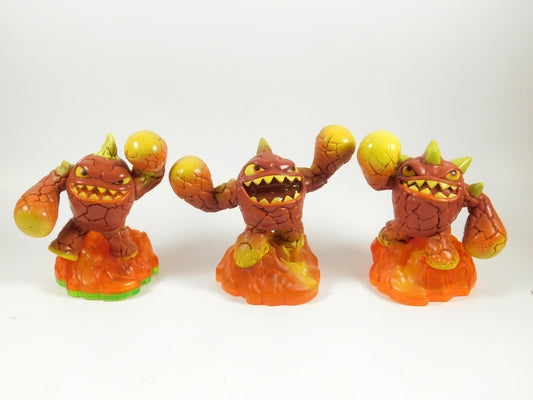 3 Skylanders Eruptors Figures