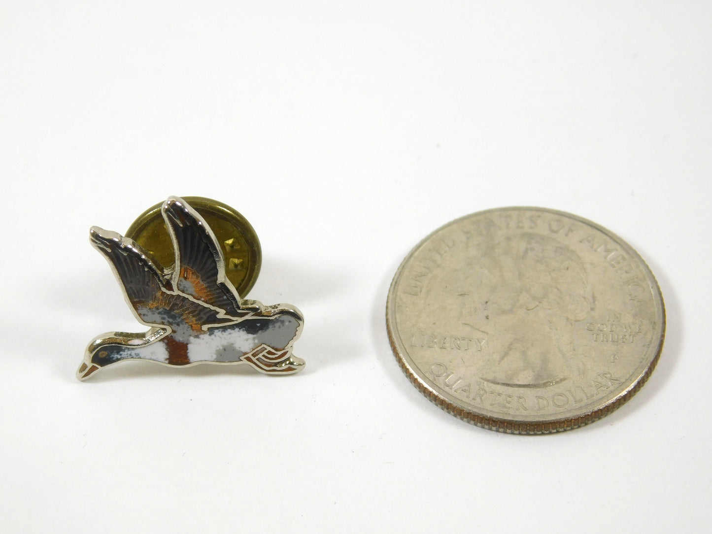 Vintage MAFCO Flying Duck Lapel Pin