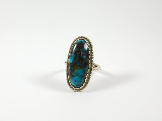 Vintage Sterling and Turquoise Ring