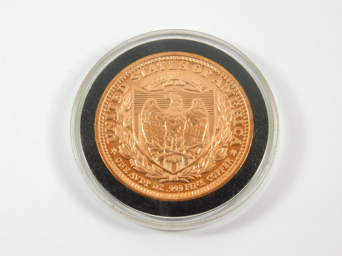 Copper Round .999 1 oz Coin