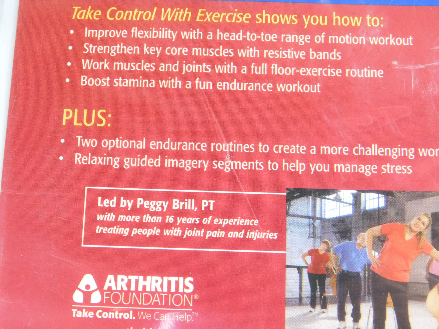 Take Control with Exercise: Based on the Arthritis Foundation Exercise Program