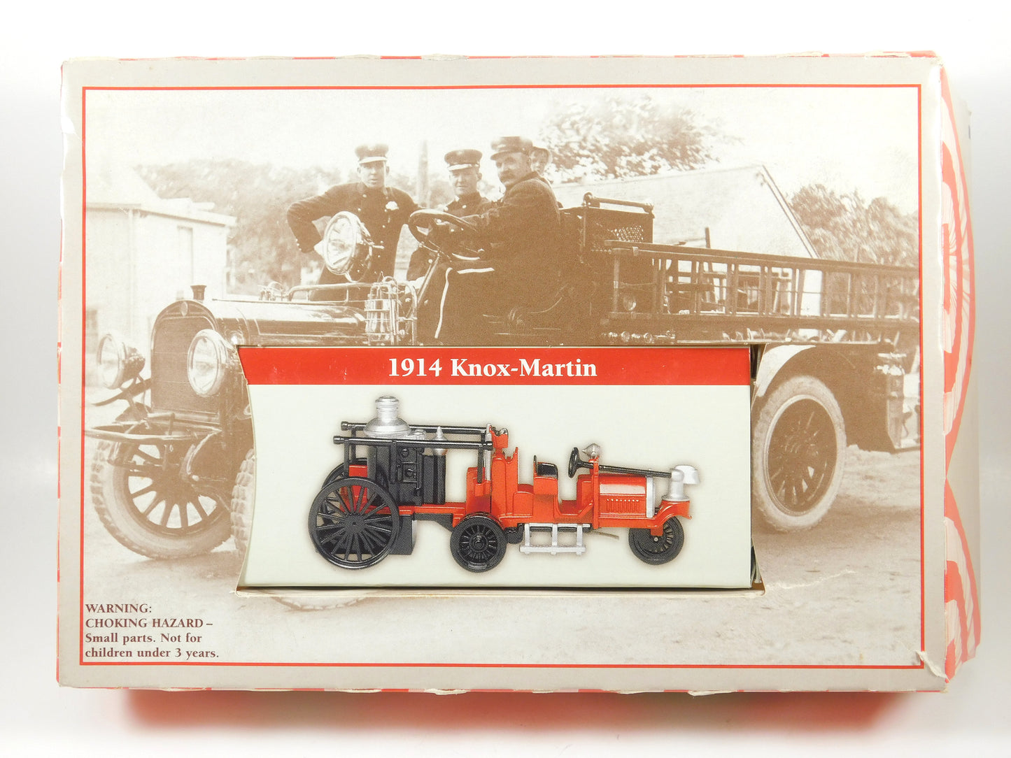 The Reader's Digest 1914 Knox-Martin Fire Truck Toy Car