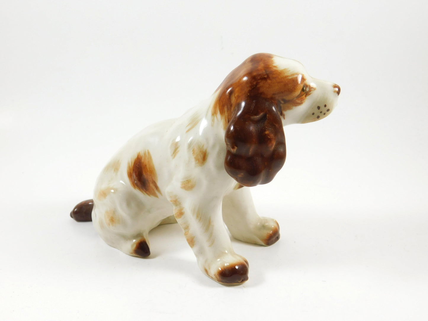 Vintage Cocker Spaniel Ceramic Dog Figurine Japan