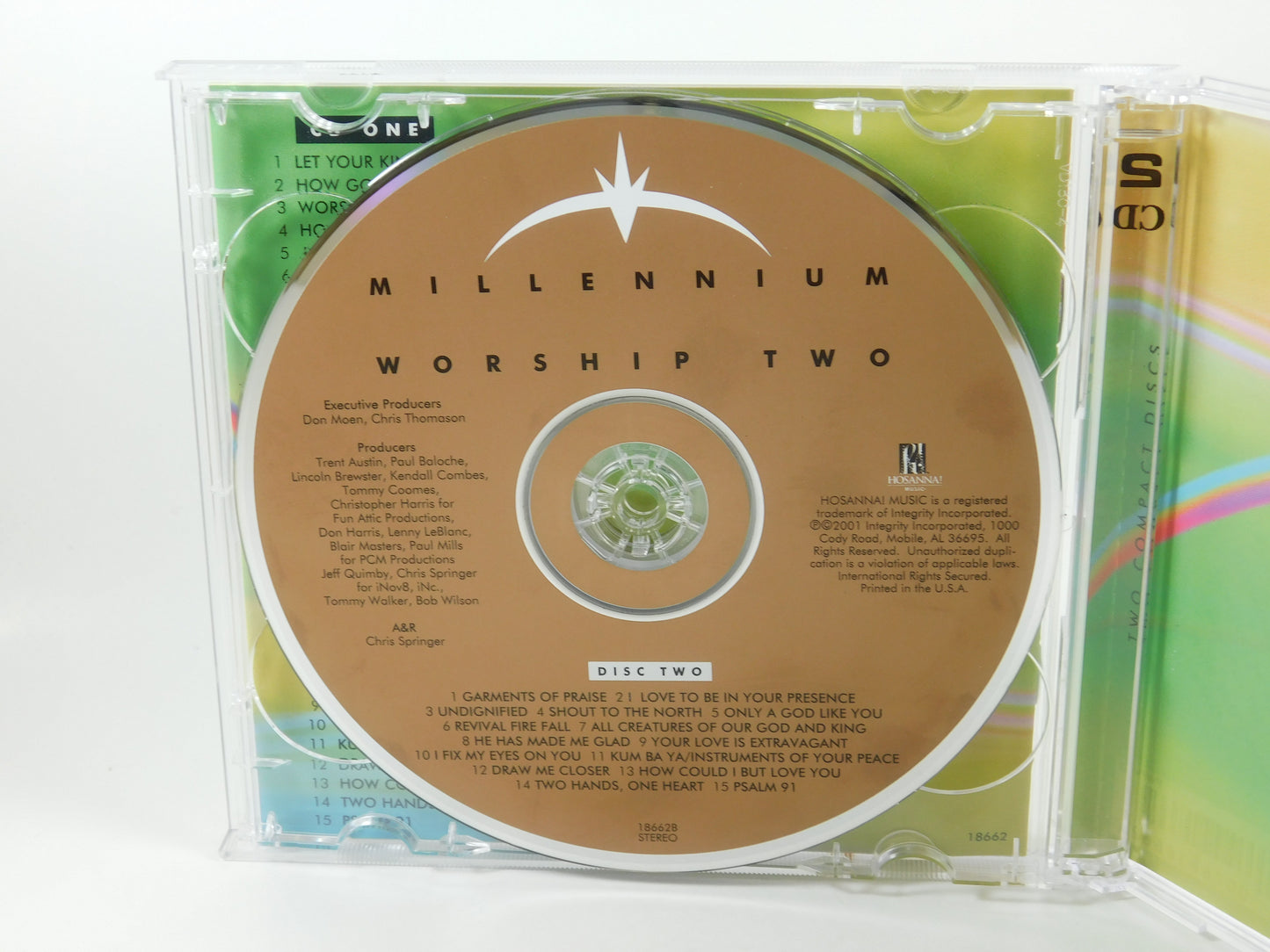 Millennium Worship Two Experiencing God in Worship 2 CD Set