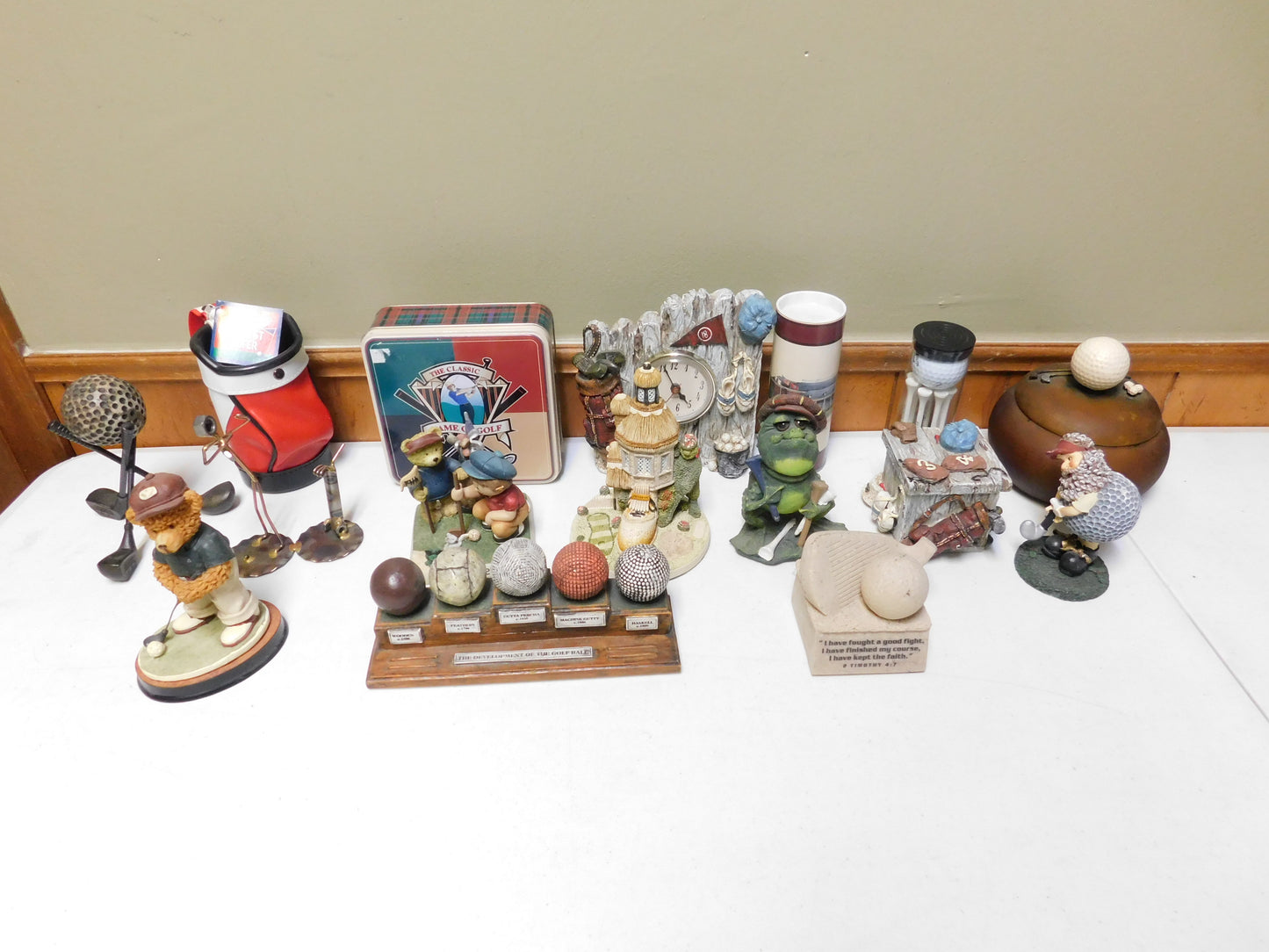 Lot of Golf Figurines