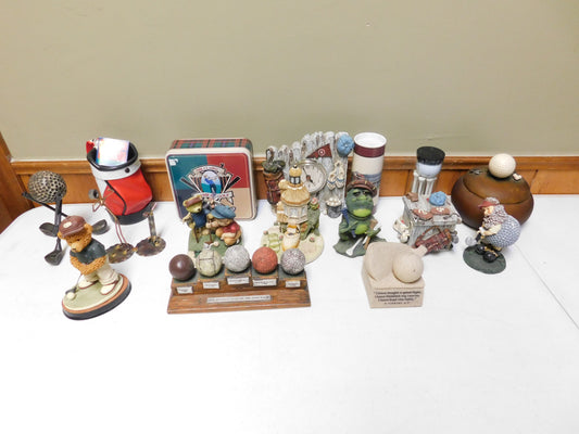 Lot of Golf Figurines