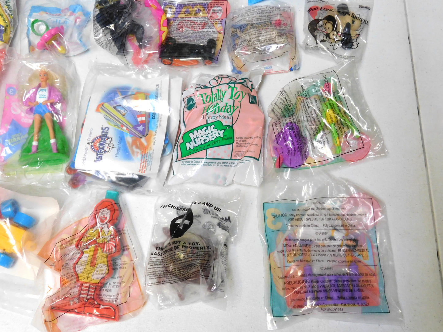 Lot of 24 Misc. McDonald's Toys