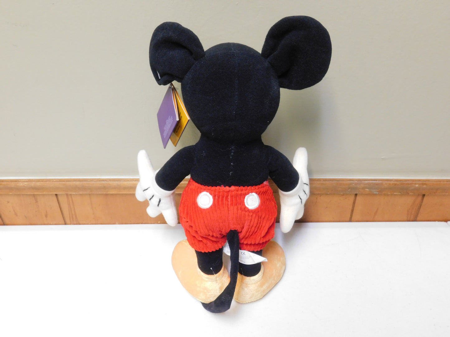 Disney Mickey Mouse Plush Doll 75 Years of Love & Laughter with Tags and Box