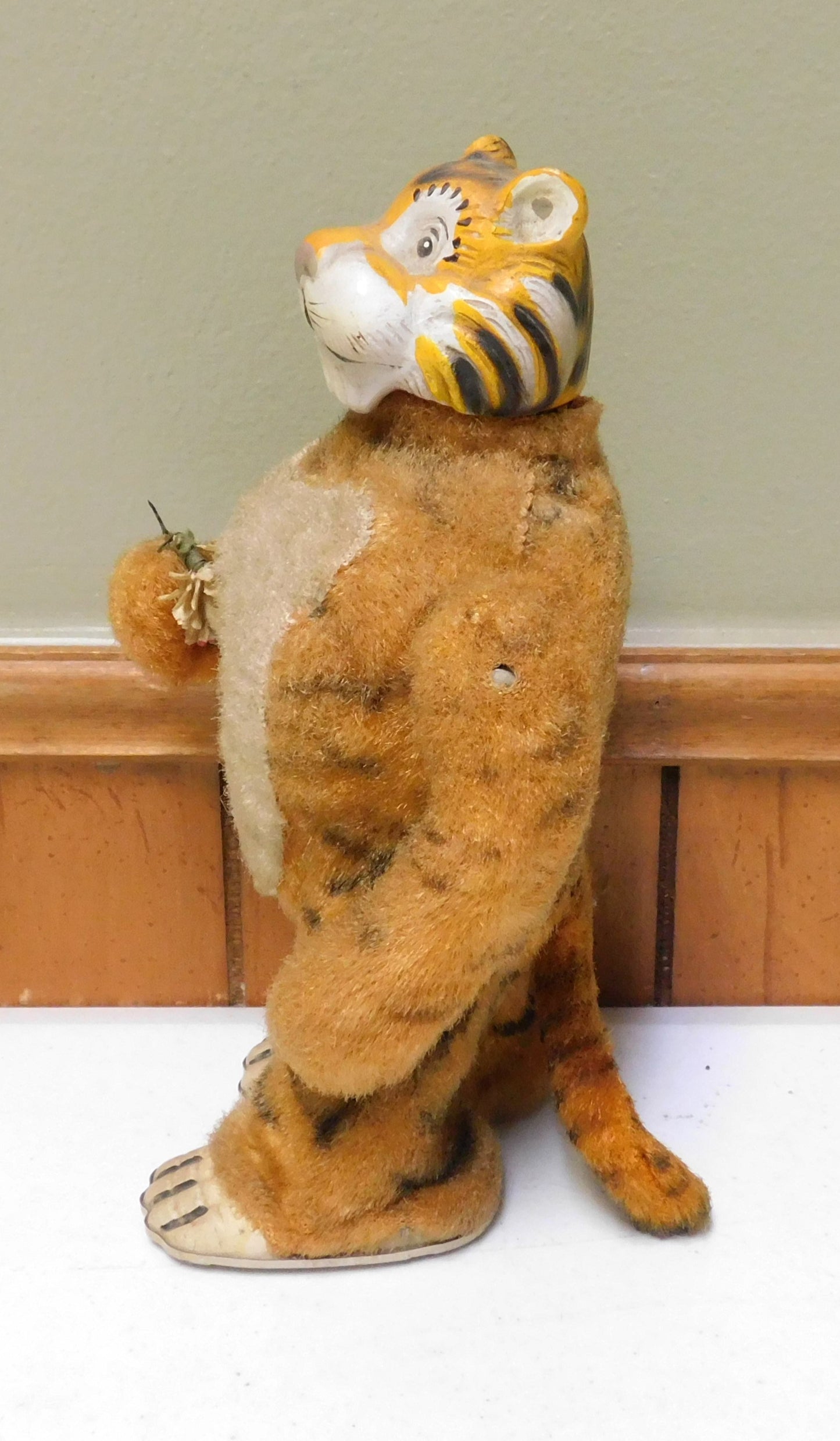 Vintage Marx Walking Tiger Wind Up Toy