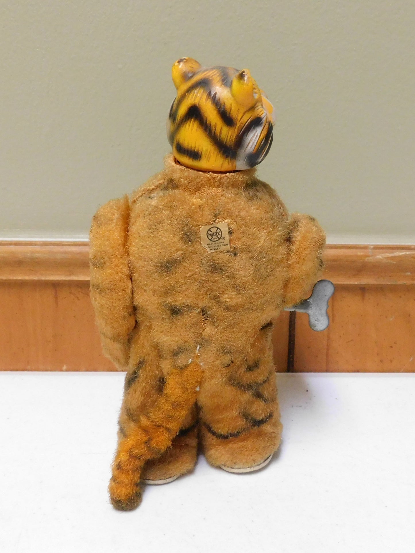 Vintage Marx Walking Tiger Wind Up Toy