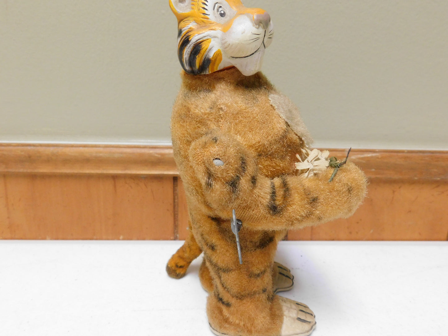 Vintage Marx Walking Tiger Wind Up Toy