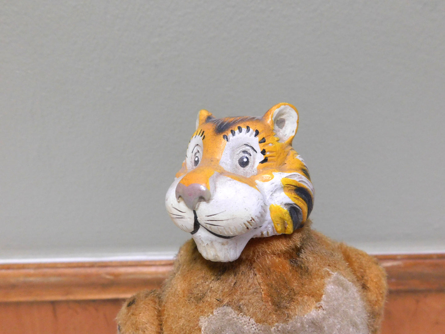 Vintage Marx Walking Tiger Wind Up Toy