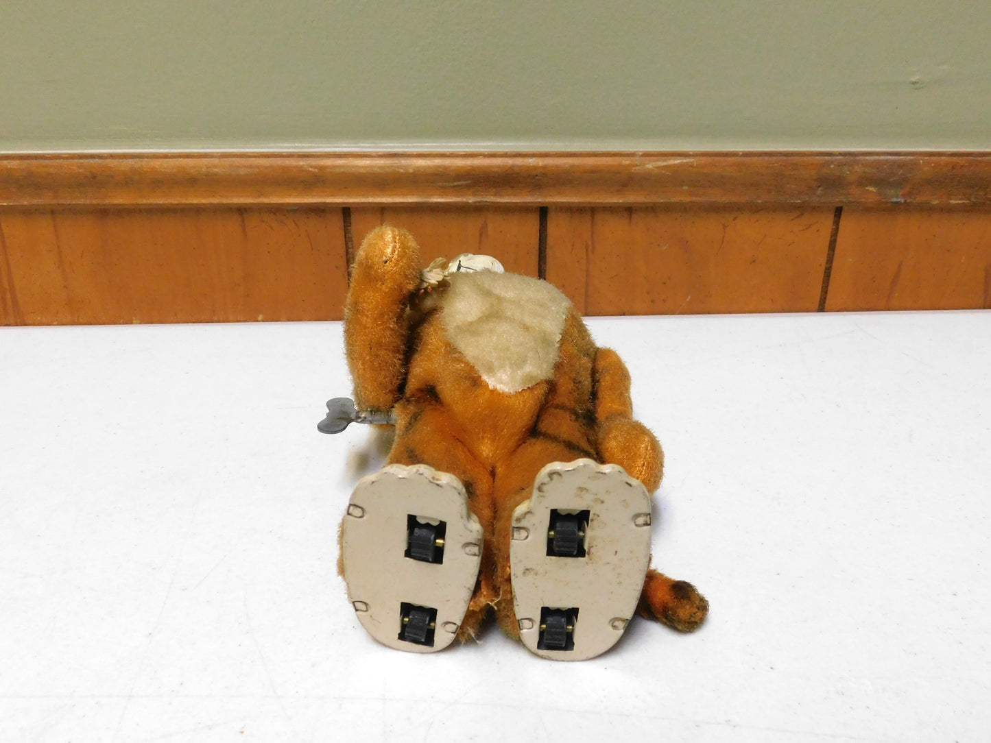 Vintage Marx Walking Tiger Wind Up Toy