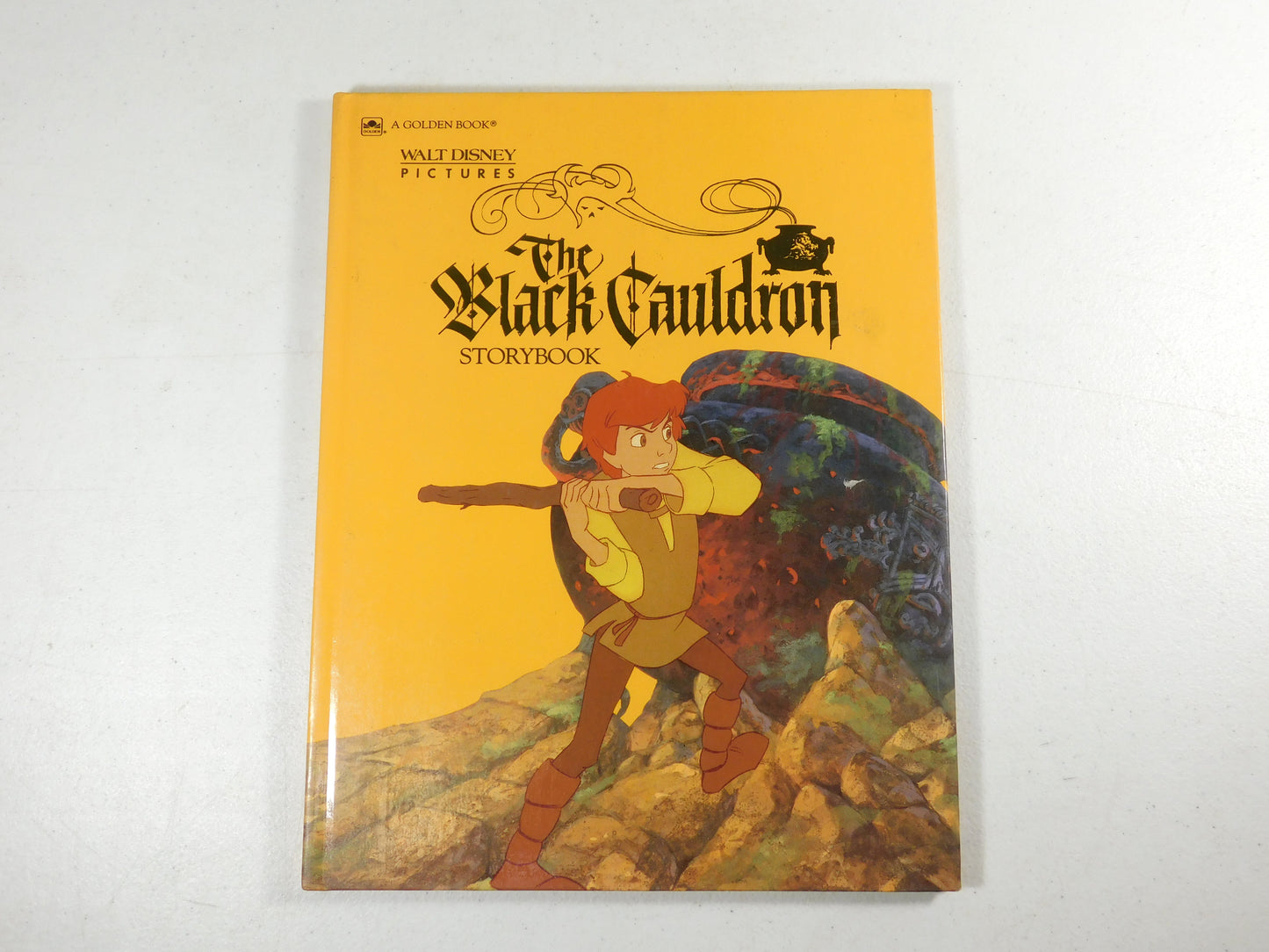 The Black Cauldron Storybook Walt Disney Pictures Golden Book