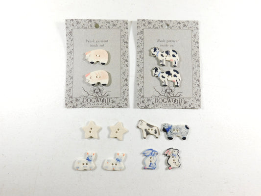 Lot of Ceramic Buttons