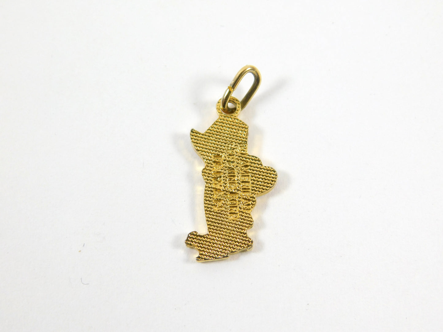 Vintage Gold Tone Holly Hobbie Love Charm Pendant