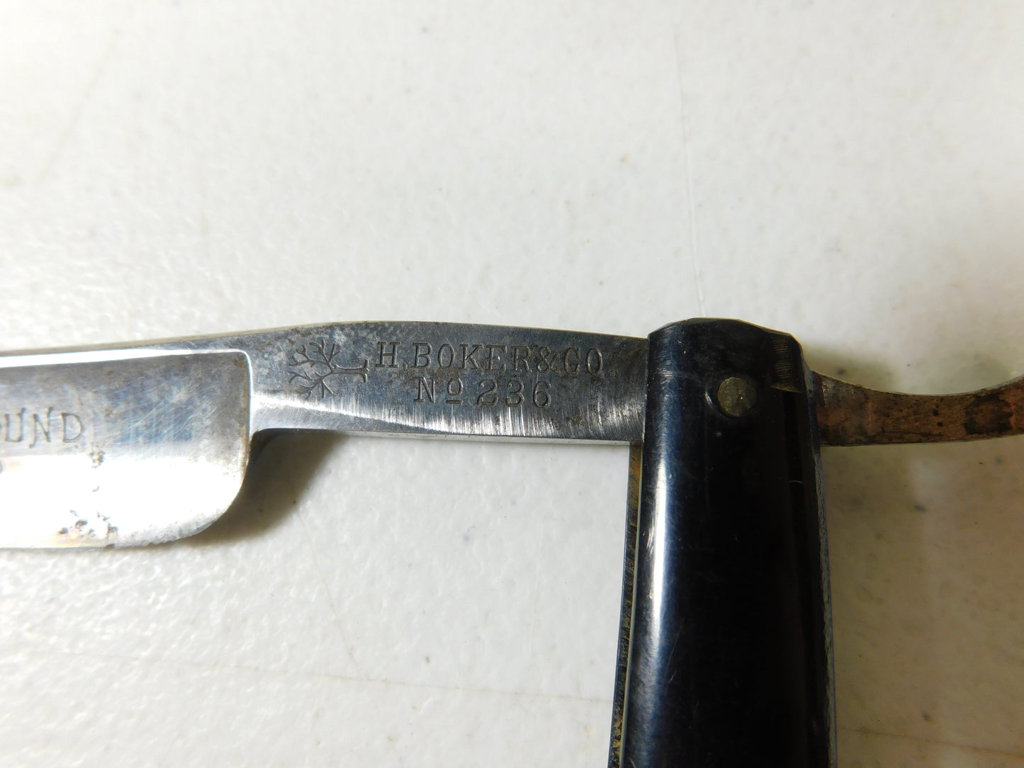 Vintage H. Boker & Co No 236 Extra Hollow Ground Straight Razor