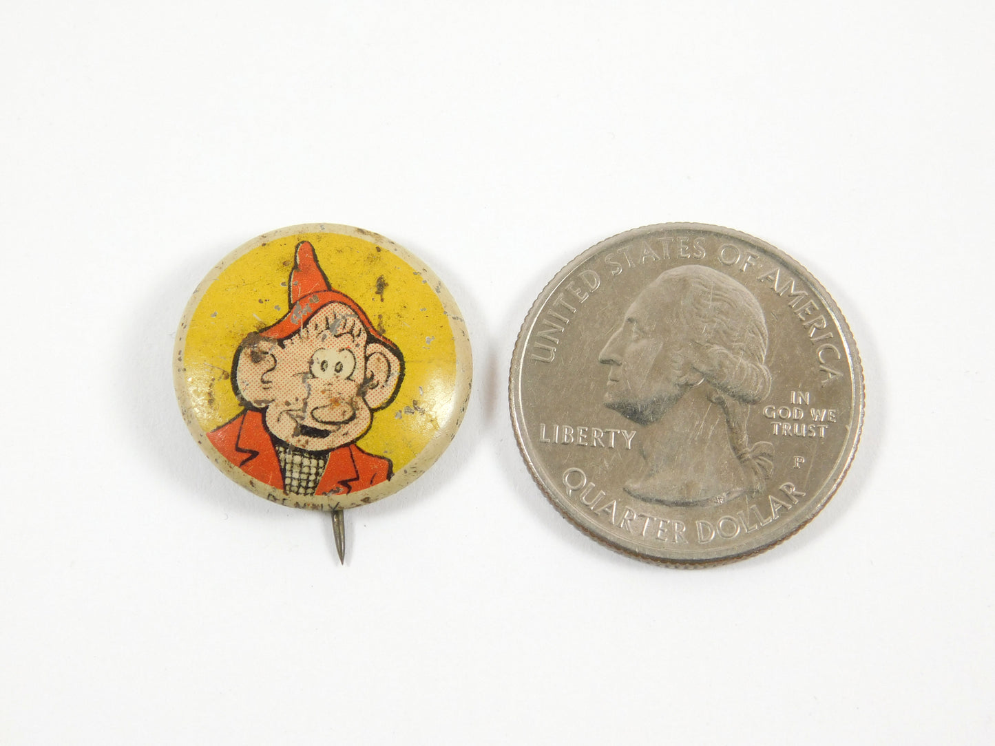 Vintage Kellogg's Pep Winnie Winkle Pin Button