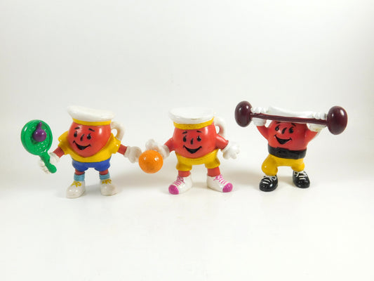 3 Kool-Aid Man Sports Figures