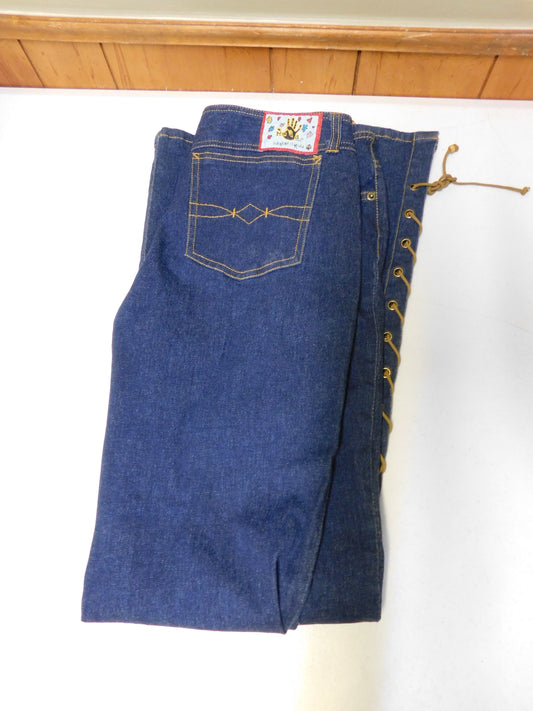 Mudd Low Rise Lace Up Flair Leg Jeans Size 11