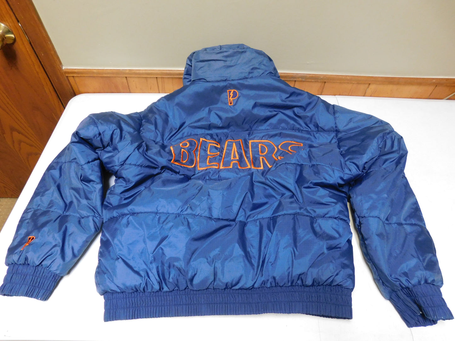 Vintage Men's Chicago Bears Pro Player NFL Jacket Coat Size L