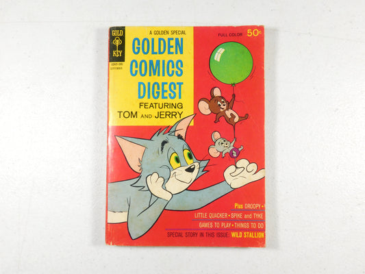 Vintage 1970 A Golden Special Comics Digest Featuring Tom and Jerry Gold Key