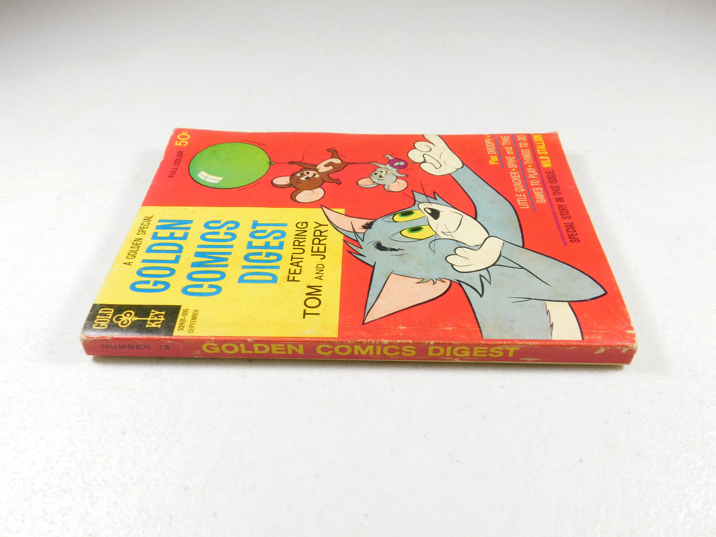 Vintage 1970 A Golden Special Comics Digest Featuring Tom and Jerry Gold Key