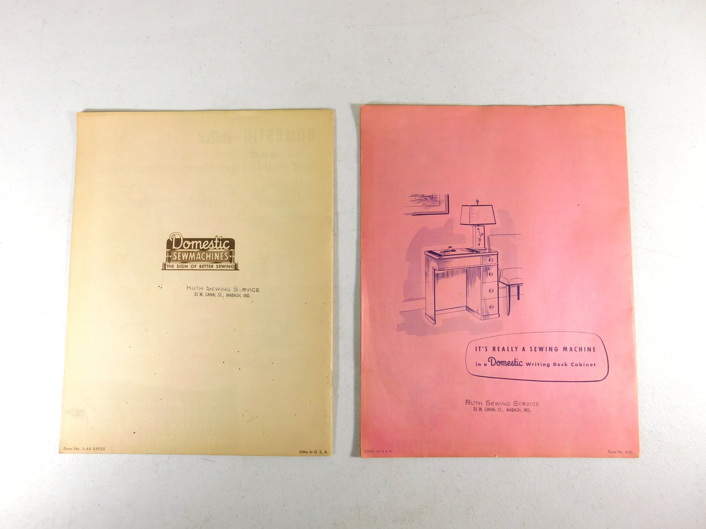 2 Vintage Books How to Make Curtains & 101 Ways to Save with your Sewing Machine