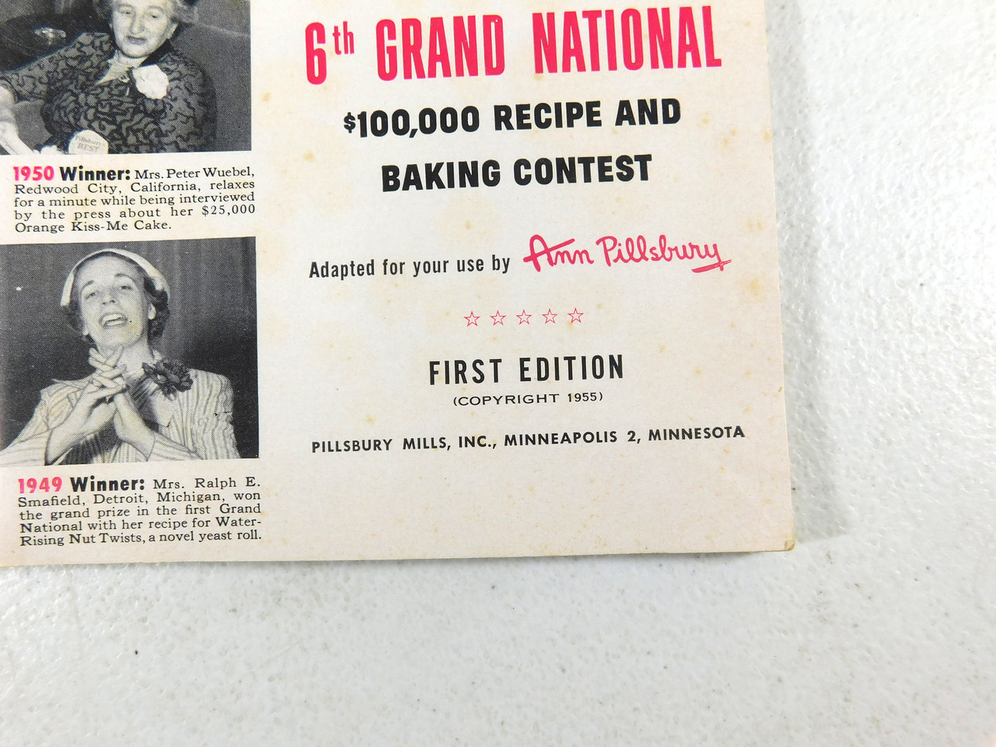 100 Prize-Winning Grand National Recipes From Pillsbury’s 6th Grand National