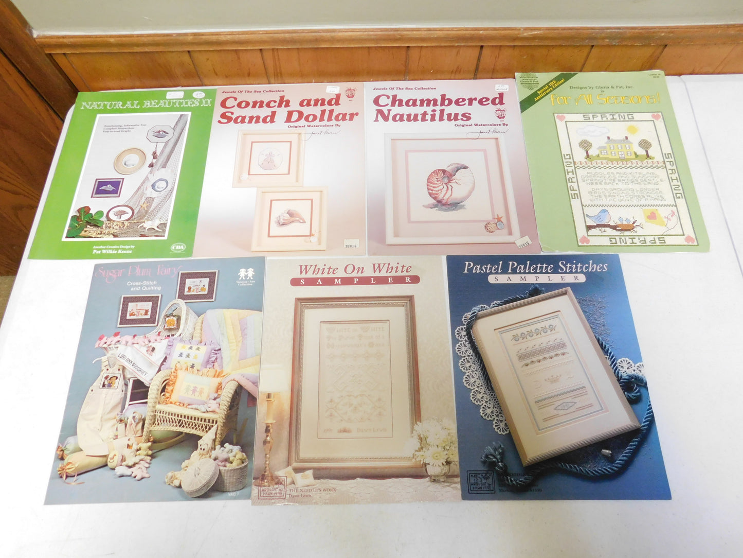 30 Cross-Stitching and Crafting Books and Leaflets Patterns Lot