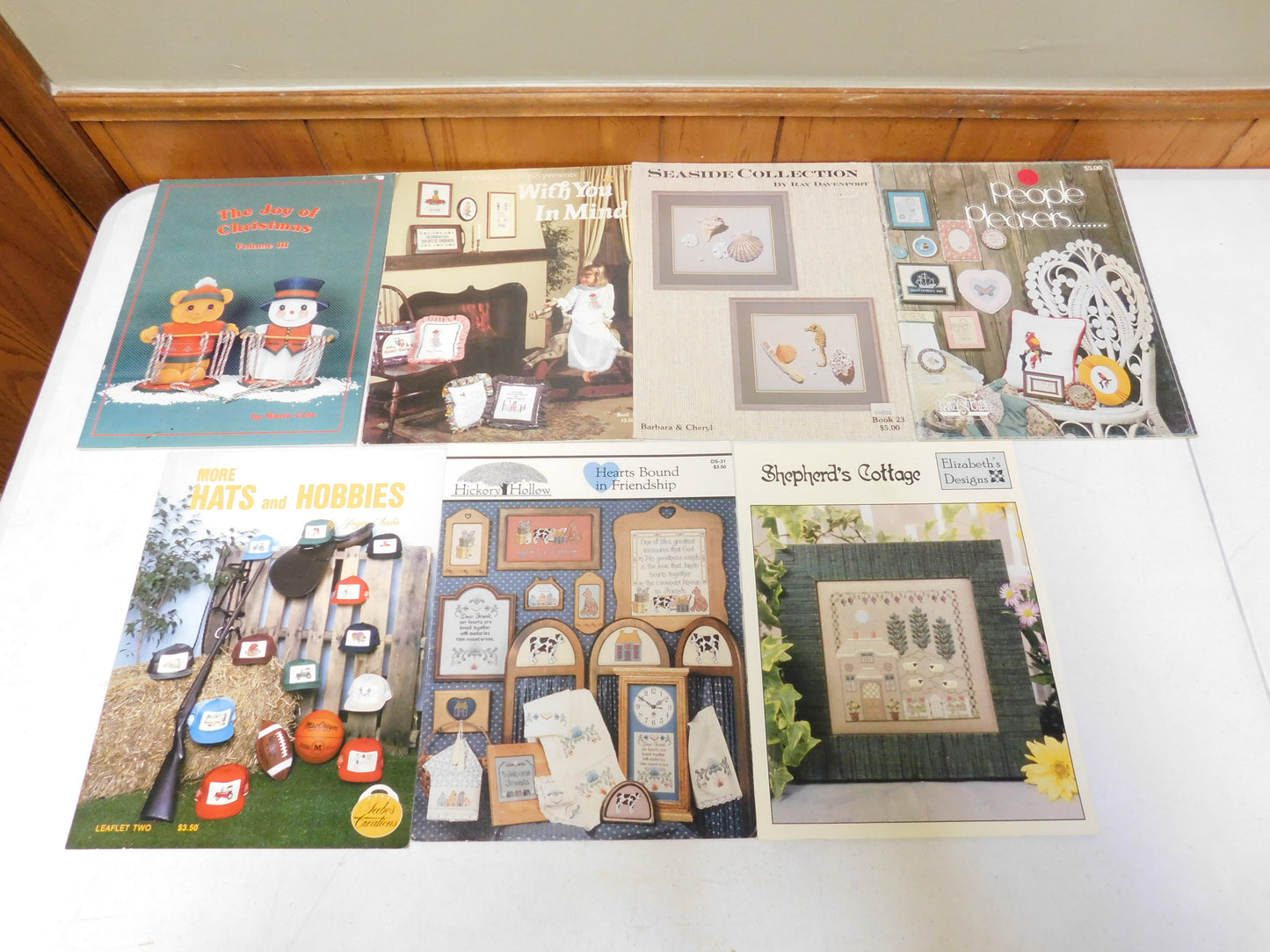 30 Cross-Stitching and Crafting Books and Leaflets Patterns Lot