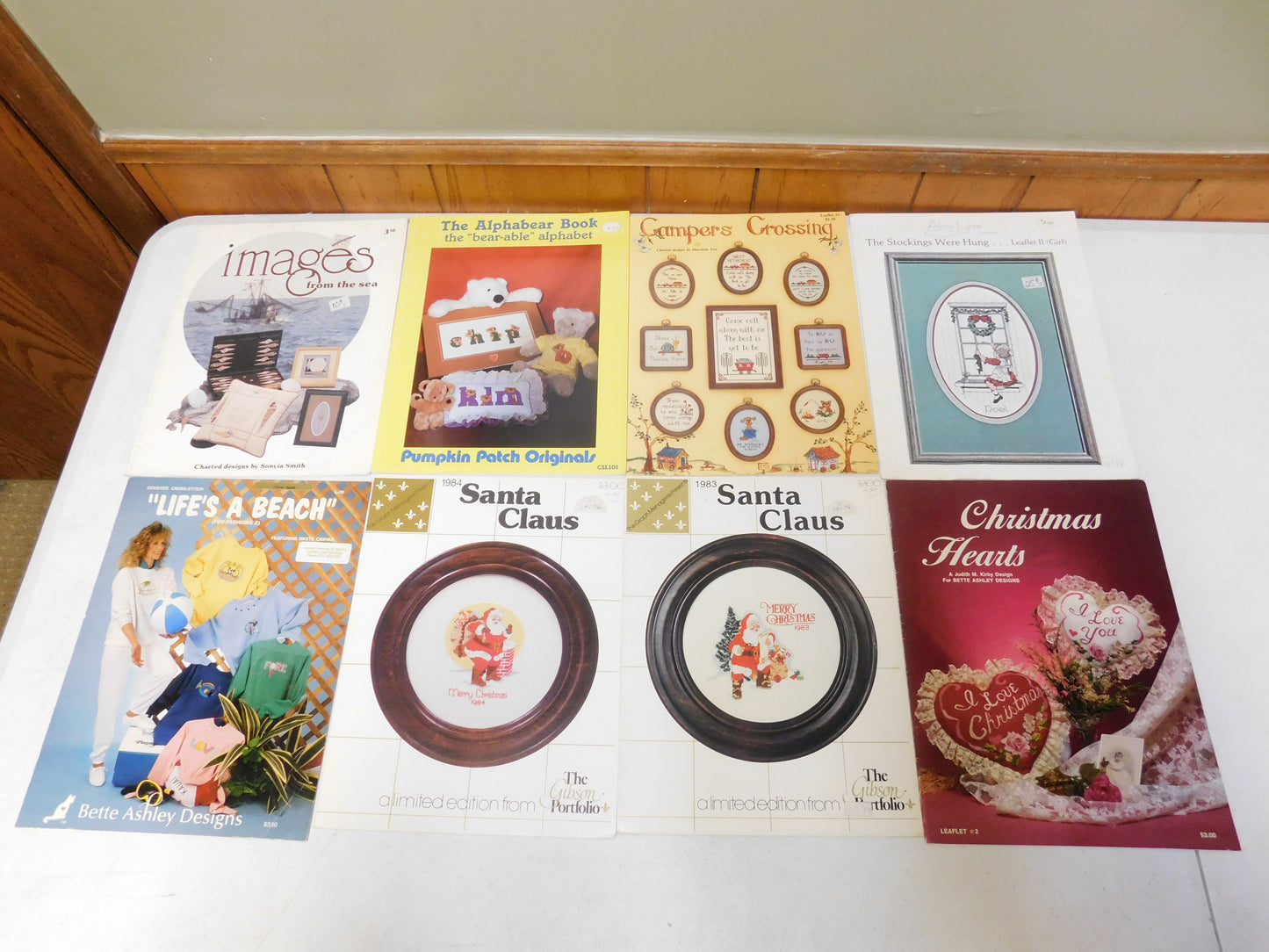 30 Cross-Stitching and Crafting Books and Leaflets Patterns Lot