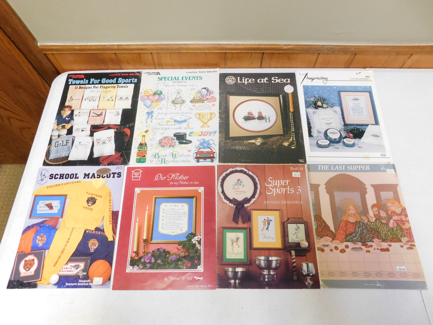 30 Cross-Stitching and Crafting Books and Leaflets Patterns Lot