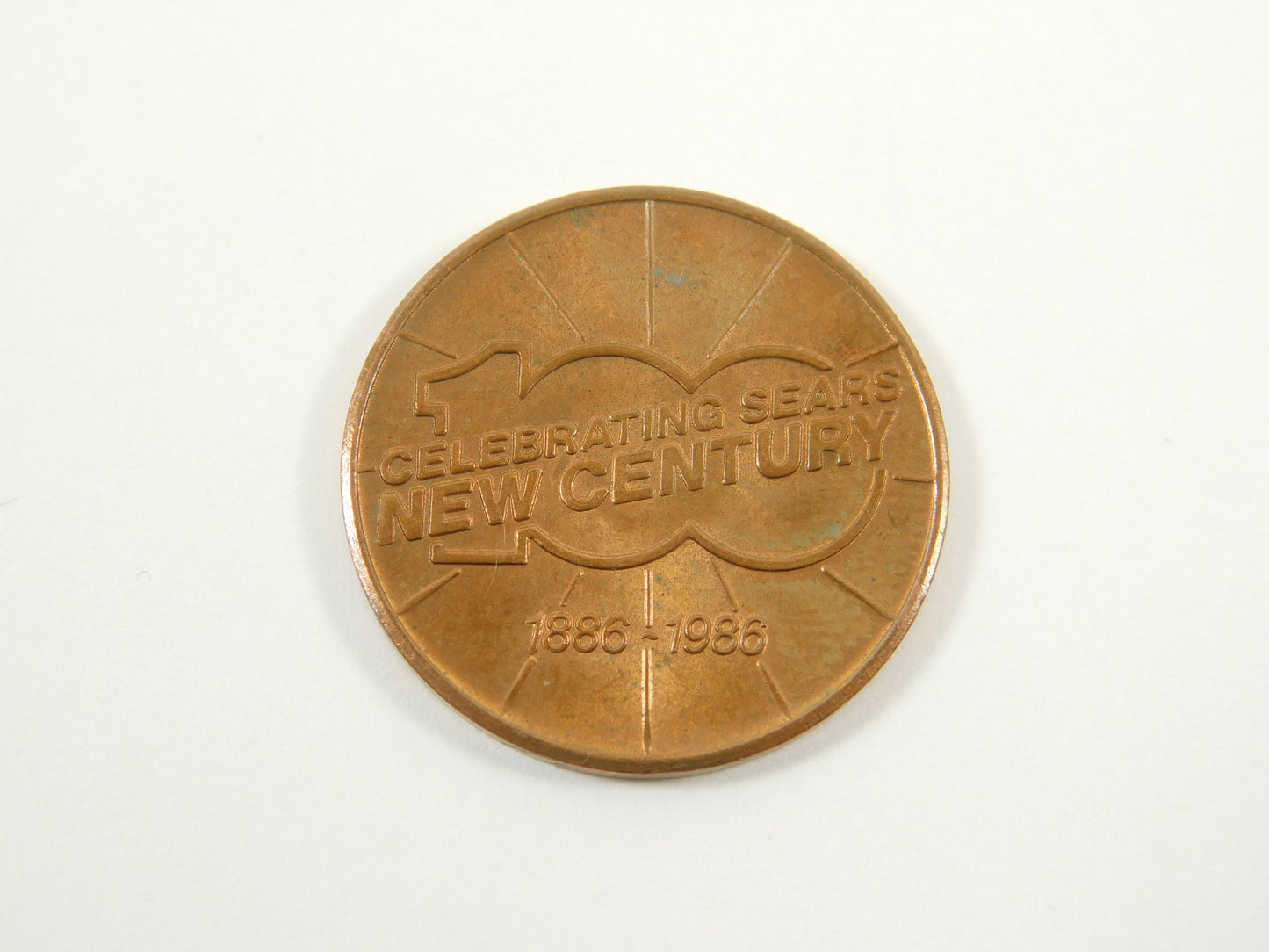 Vintage 1986 Sears Centennial New Century Coin Token