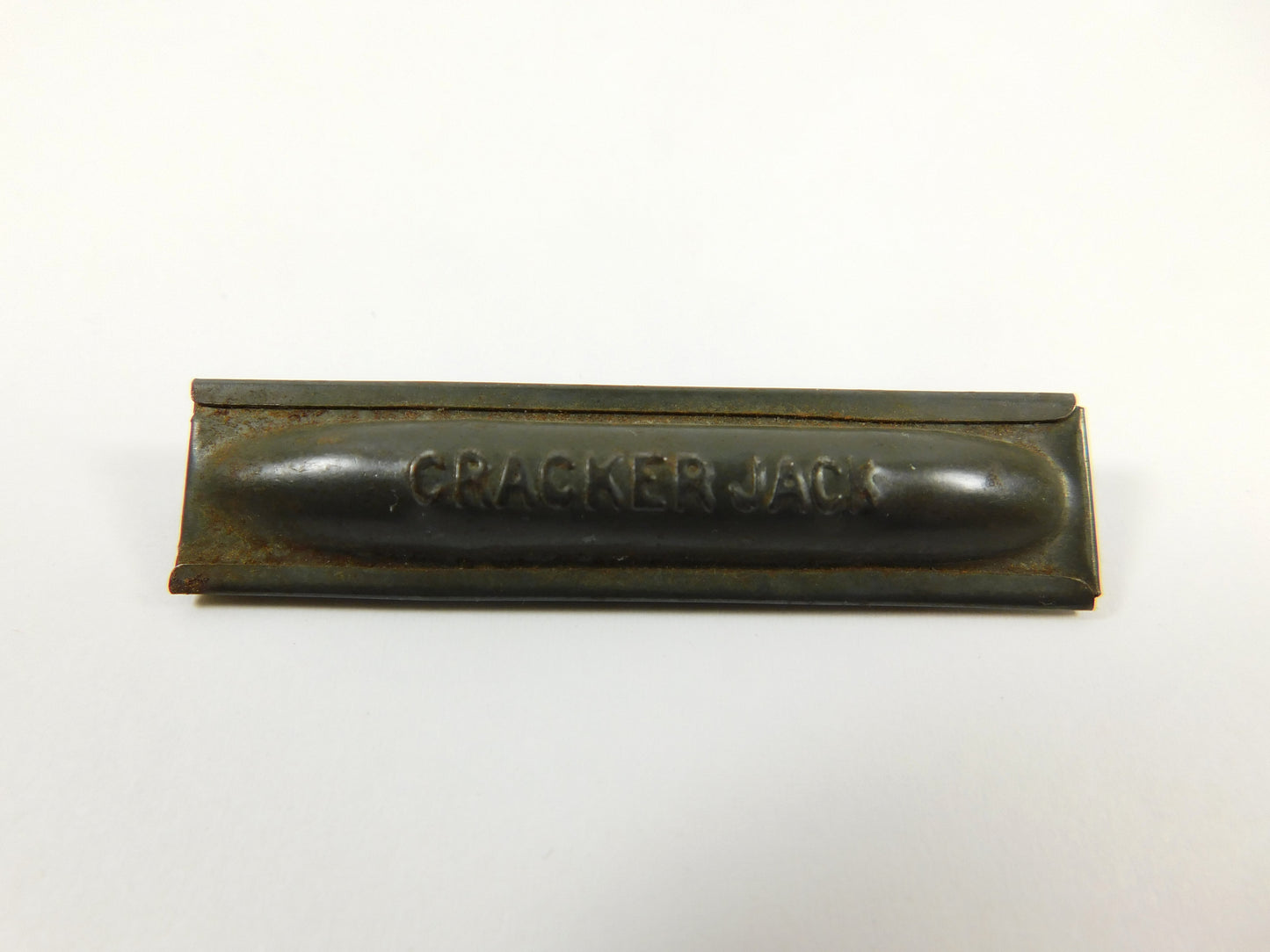 Vintage Cracker Jack Metal Toy Whistle