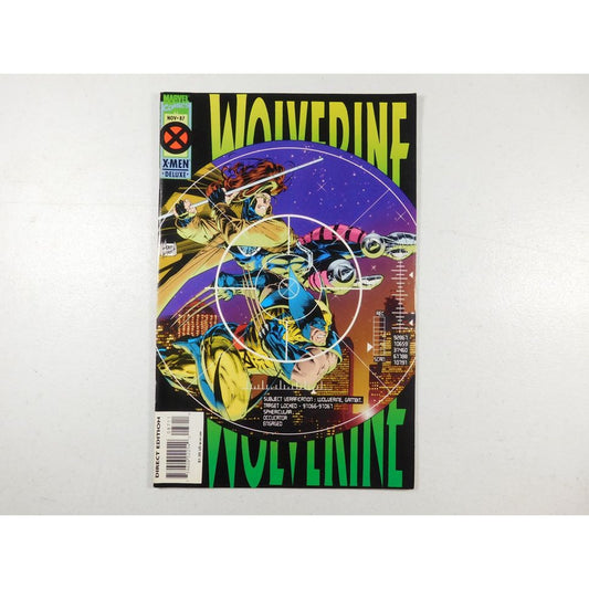 1994 Wolverine #87 Marvel Comic Book X-Men Deluxe Direct Edition