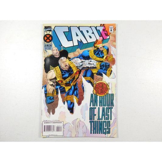 1995 Cable #20 X-Men Deluxe Marvel Comic Book Direct Edition Legion Quest