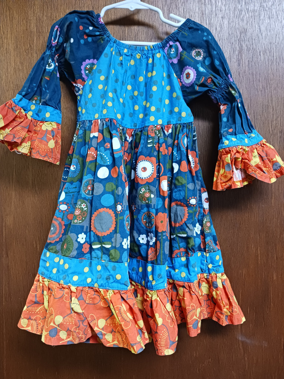 Jelly the Pug Floral Dress Size 4T